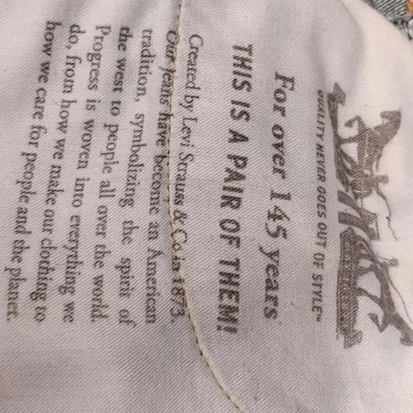 Levis Strauss & Co. 505 Regular Mens Jeans W34 L29 NWT - Picture 9 of 13